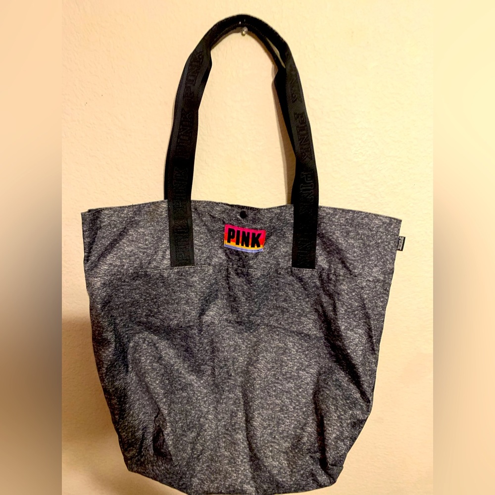 Pink tote bag